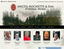 Tablet Screenshot of anctil-rochette.com